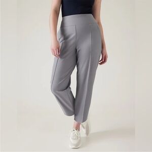 Athleta Stellar Wide Crop Coastline Blue Size 4P